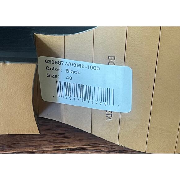 $1,800 NIB Bottega Veneta Black Leather Block Heel Chelsea Boots Size 40(7)